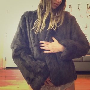 Fur coat